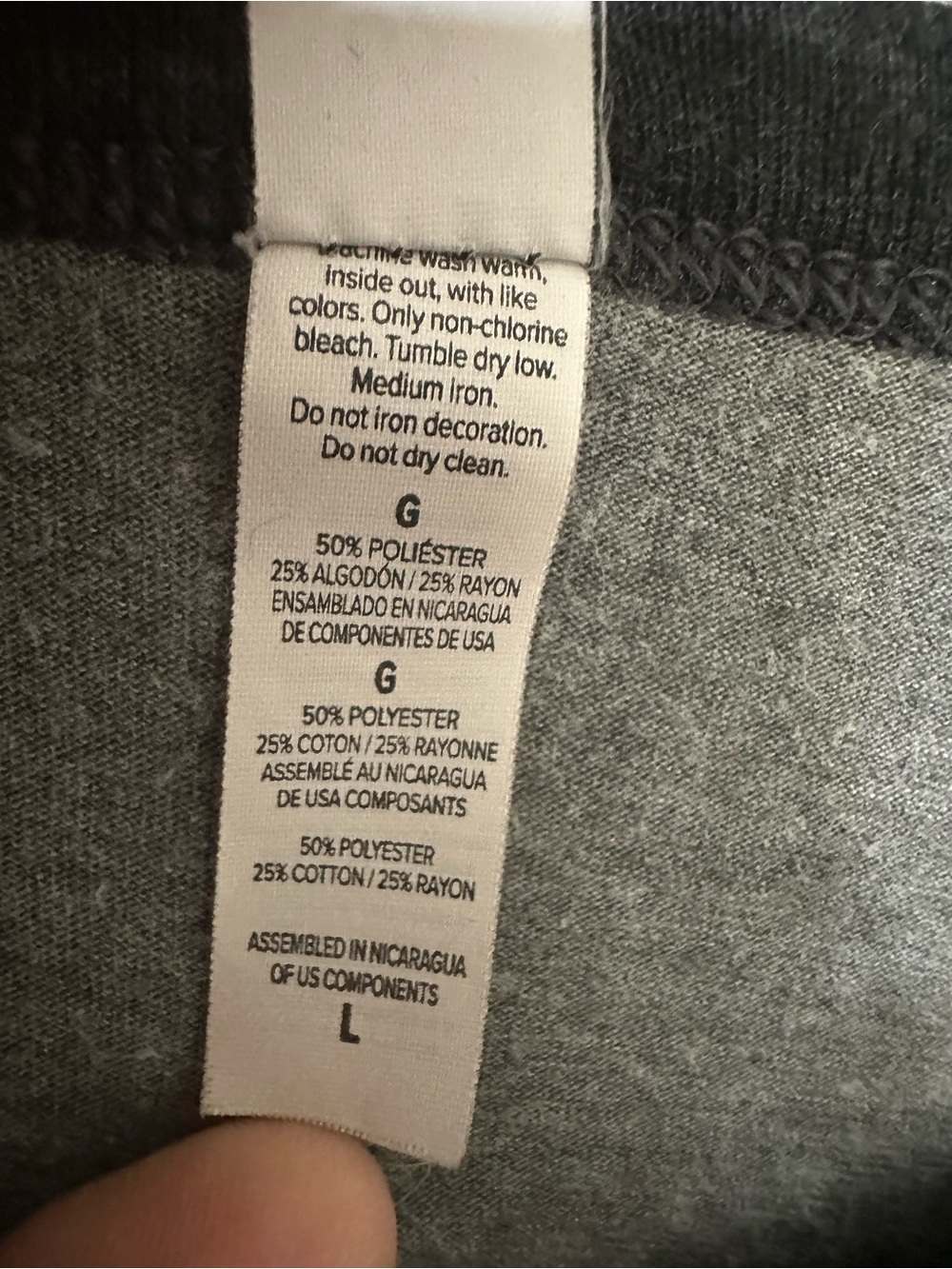 Women’s Two-Tone Raglan Bluegrass State Baseball Tee - Gray/Black - Picture 3 of 4